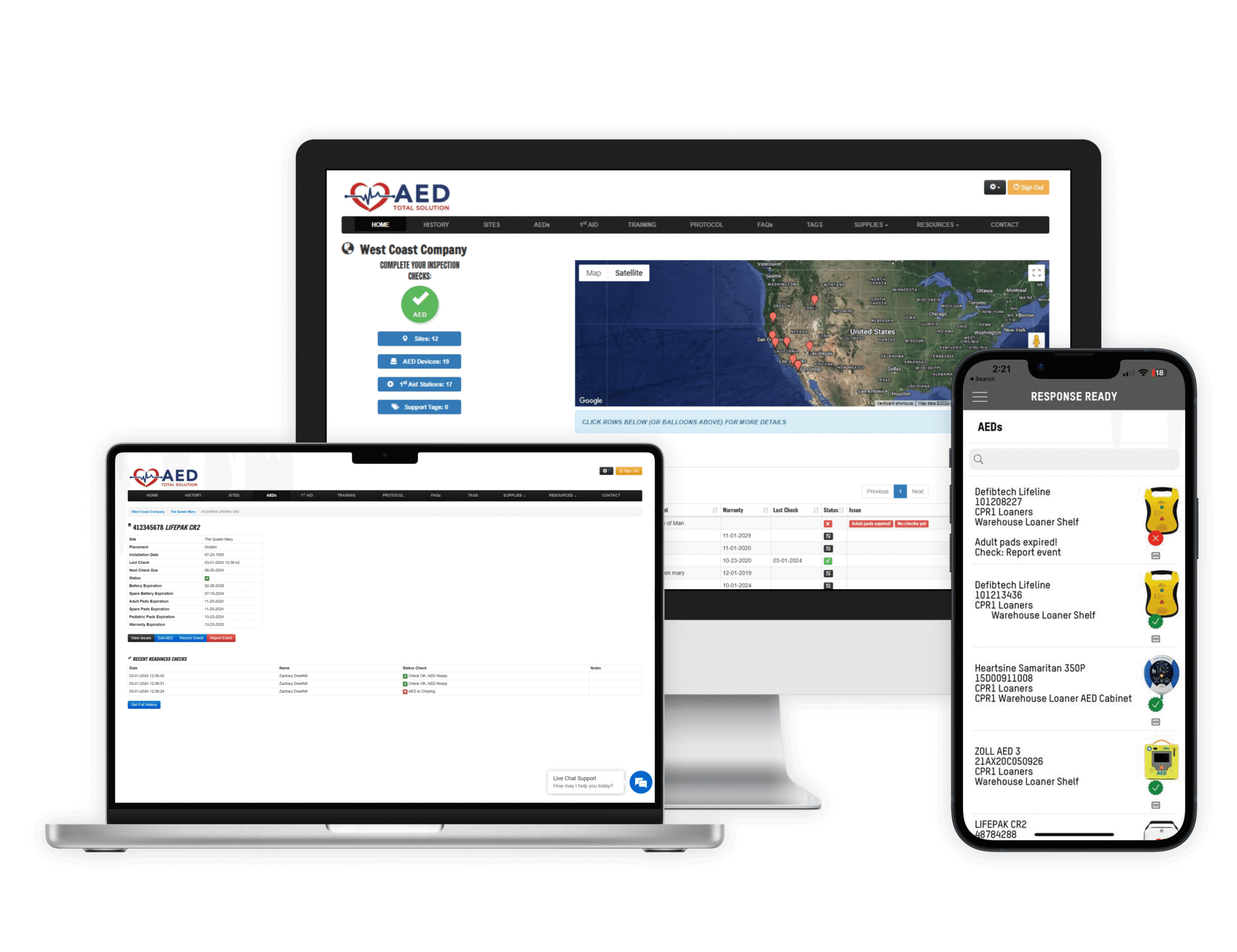 Complete, Tab and Mobile Mockup | CPR1