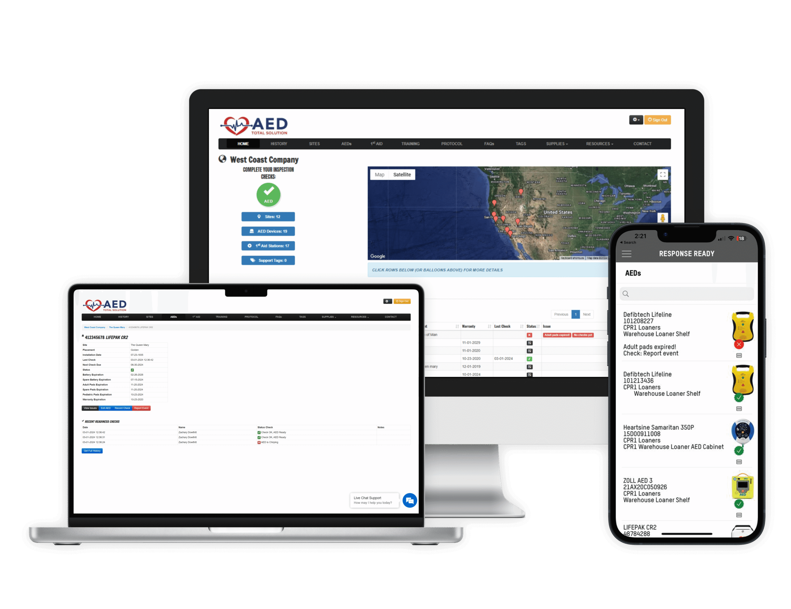 AED Total Solution Program Management | CPR1