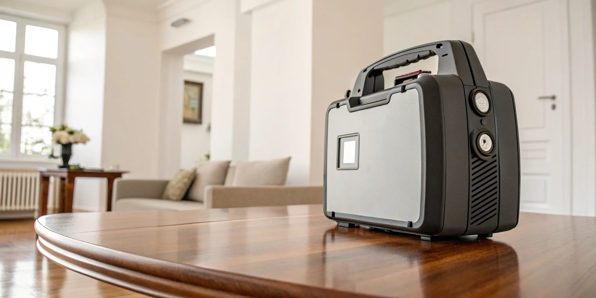 AED defibrillator for sale.