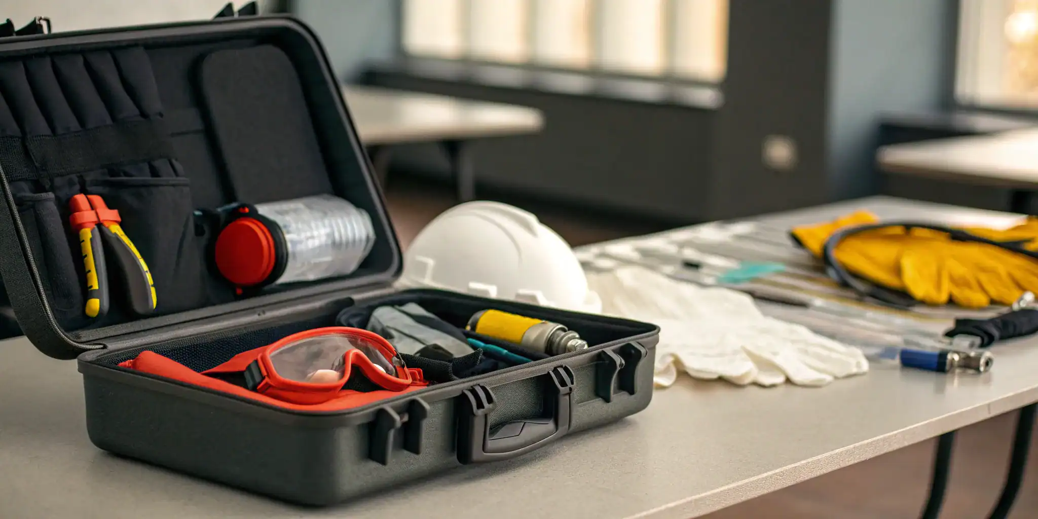 Essential safety equipment for an active shooter training program.