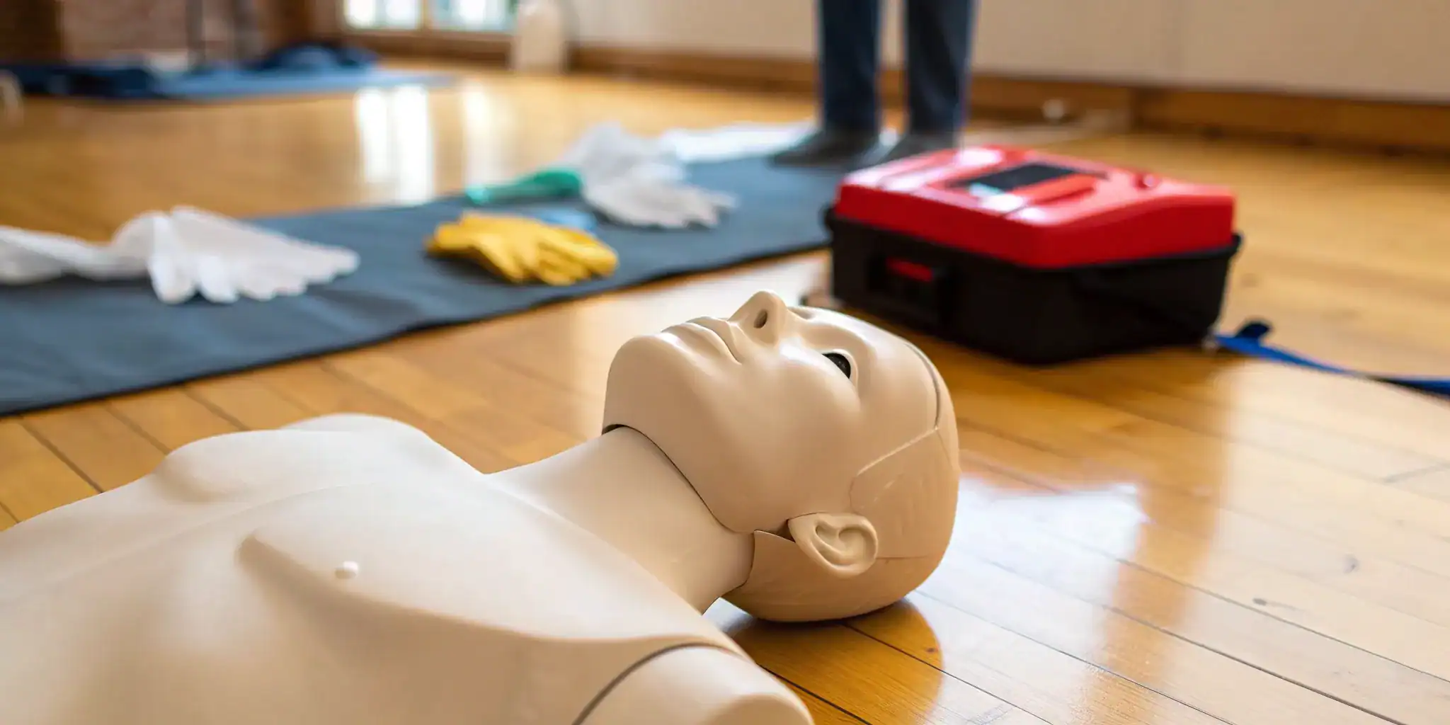 The cost of CPR certification covers hands-on practice with a manikin and defibrillator.