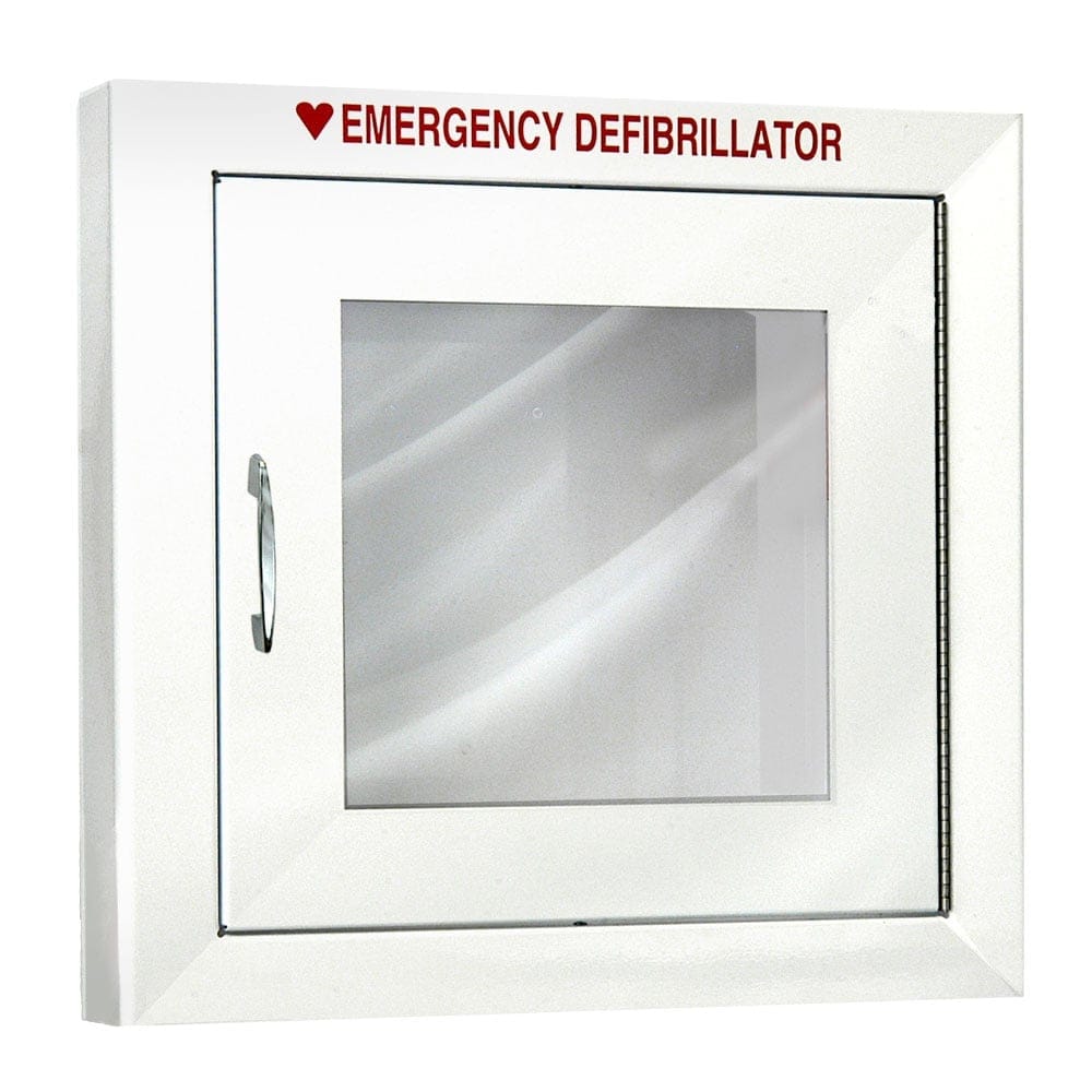 Compact AED Wall Cabinet for Storage
