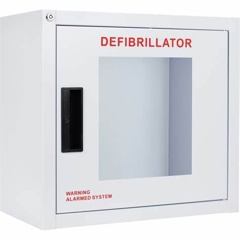 Compact AED Cabinet with Alarm