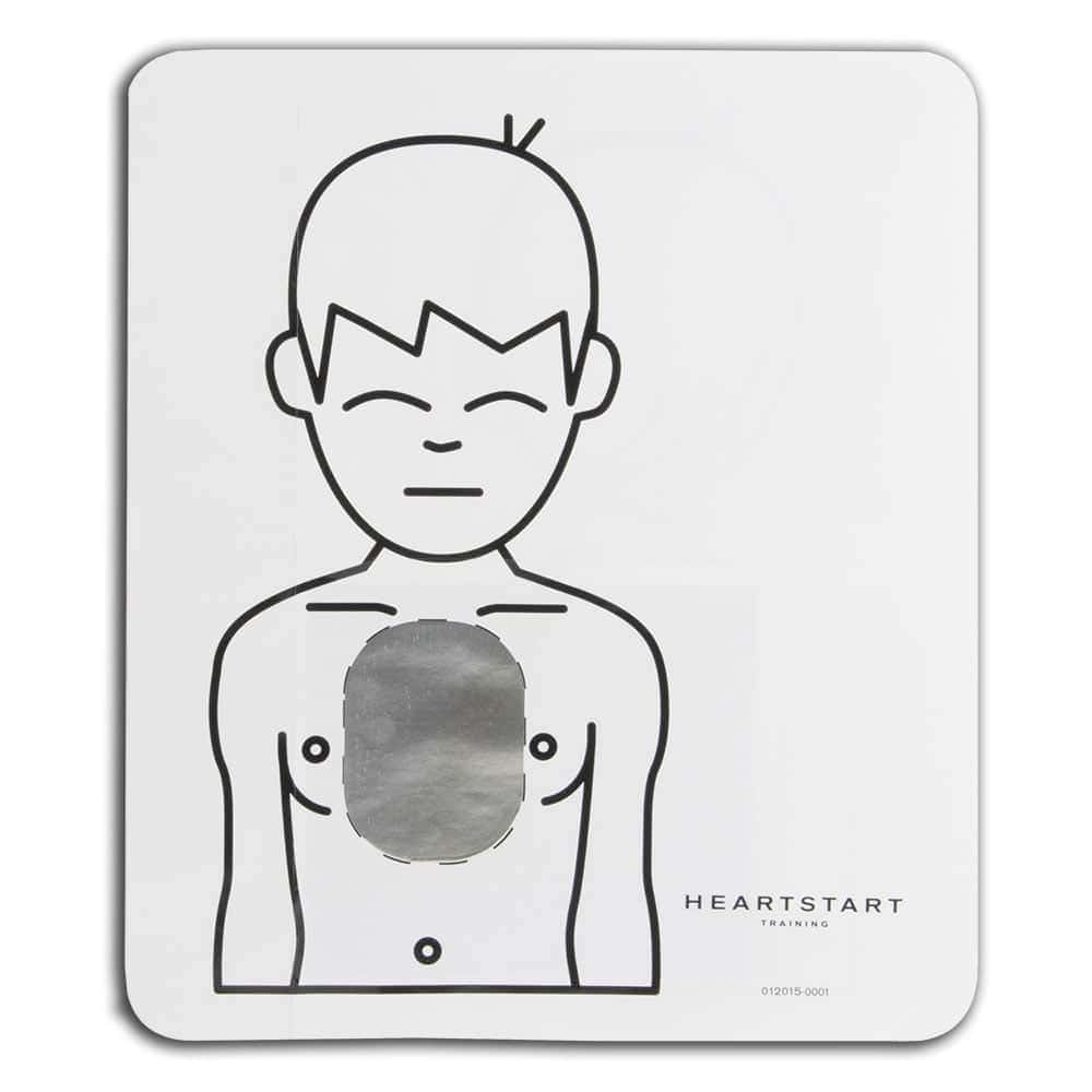 Infant/Child Pad Placement Guide