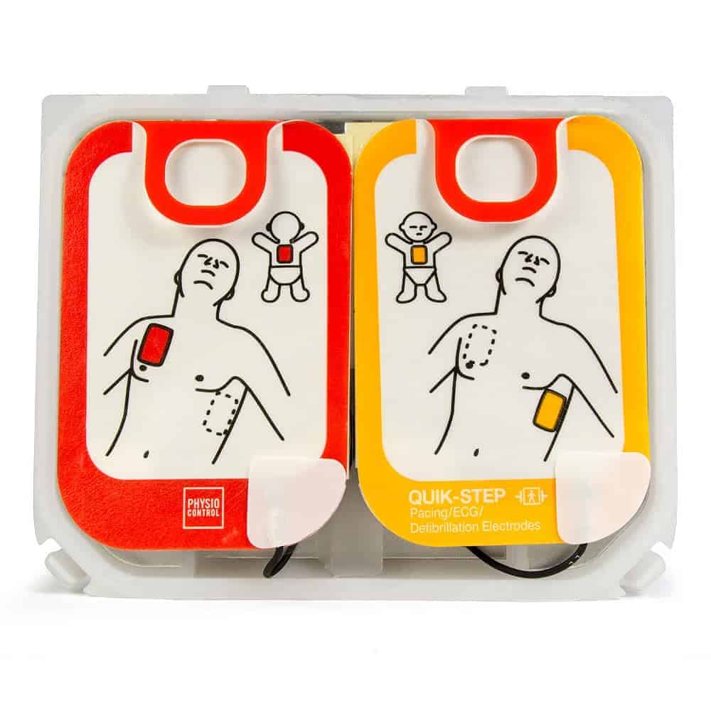 Lifepak CR2 Adult/child Quik-step Pads