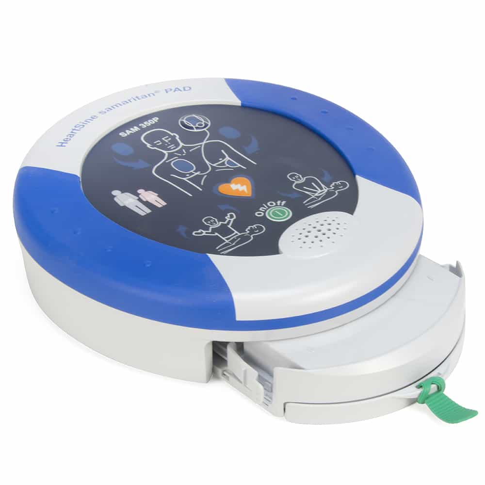 heartsine samaritan 350p open front view Heartsine samaritan 350p open front view | CPR1