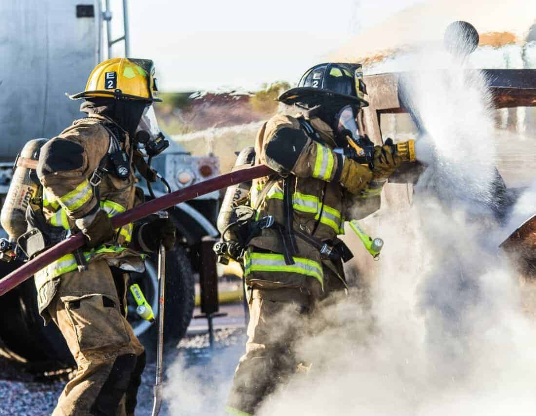 Fire Extinguisher Live Fire